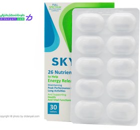 تصویر قرص Sky Man بسته 30 عددی ویت اسکای Vit Sky Sky Man 30 Tablets