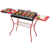 تصویر کباب پز دوگانه سوز مه پویا مدل BRB-M111 ظرفیت ۱۱ سیخ 