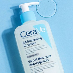 تصویر شوینده سالیسیلیک اسید سراوی برای پوست های بسیار حساس CeraVe SA Cleanser 