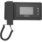 تصویر آیفون تصویری آلدو مدل V414iمشکی ا iphone video door phone v414im iphone video door phone v414im