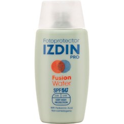 تصویر کرم ضد آفتاب ایزدین پرو مدل Fusion Water حجم 50 میل 