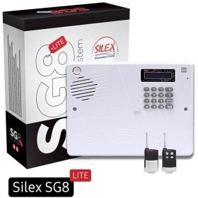 تصویر پکیج دزدگیر اماکن سیمکارتی سایلکس مدل SG8-LITE همراه با سه چشمی PAKING SILEX SG8-LITE