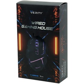 تصویر موس گیمینگ Verity V-MS5135 ا Verity V-MS5135 Gaming Wired Mouse Verity V-MS5135 Gaming Wired Mouse