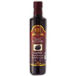 تصویر سرکه بالزامیک ارگانیک250سی سی مانادیت چاشنی های مایع ترش متفرقه