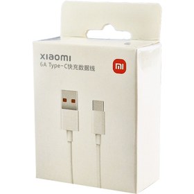 تصویر کابل 1 متری تبدیل USB به USB-C شیائومی 67 و 120 وات Xiaomi 120W USB to USB-C 1m Charging Data Cable