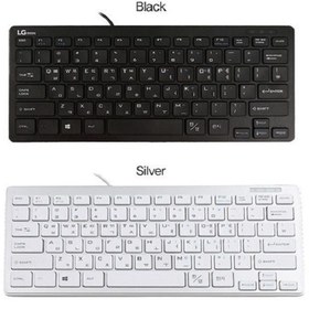 تصویر مینی کیبورد با سیم مدل K-1000 Mini Keyboard K-1000