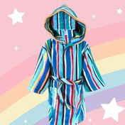 تصویر حوله تن پوش کودک ماندگار طرح کاترین سایز ۱۰۰ سانتیمتر 