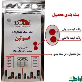تصویر کیف انسولین لوکای مدل ۳ ویال 
