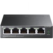 تصویر سوئیچ 5 پورت تی پی لینک مدل TL-SF1005P TP-LINK TL-SF1005P 5 Port 10/100Mbps Desktop PoE Switch