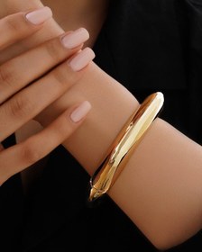 تصویر دستبند النگویی آینه ای Mirror-bangle-bracelet