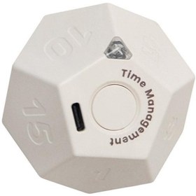 تصویر تایمر چرخشی مدیریت زمان شارژی Flip Timer Time Management HBKJSQ-01 