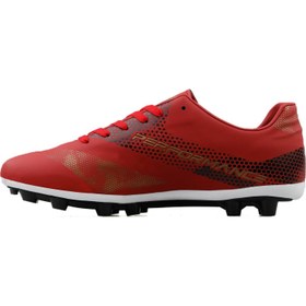 تصویر کفش فوتبال چمن مردانه 27881 F قرمز و طلایی برند jump 27881 F Red Gold Men's Turf Football Shoes 27881-F-RED-GOLD Red