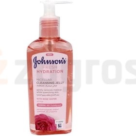 تصویر ژل میسلار آرایش پاک کن جانسون JOHNSON’S Fresh Hydration Micellar Cleansing Jelly, 200ml