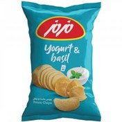تصویر چیپس با طعم ماست و ریحان 60 گرمی مزمز ا Chips are flavored with yogurt and basil 60 gr Chips are flavored with yogurt and basil 60 gr