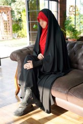 تصویر چادر سنتی ایرانی ساده کرپ مهاراجه ژاپن 