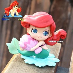 تصویر خرید فیگور پری دریایی مدل کیوت(آریل)the little mermaid Ariel figure