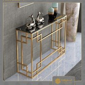 تصویر کنسول استیل طلایی مدل sc3040 