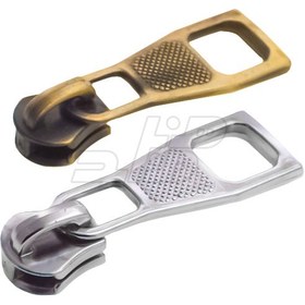 تصویر سرزیپ عاج دار فلز سایز 5 