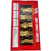 تصویر مادگی کوپلینگ باد تمام برنجی -تنه بزرگ-بیرون دنده1/2-برند VLD 