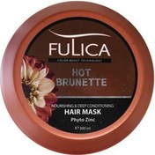 تصویر ماسک مو تقویت کننده موهای قهوه ای فولیکا ا Hot Brunette Nourishing Hair Mask Fulica Hot Brunette Nourishing Hair Mask Fulica