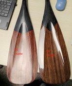 تصویر پاروی پدل برد کربن برند SHAEN مدل چوب 