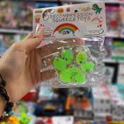 تصویر اسکویشی پنجه گربه ضد استرس 