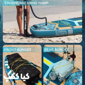 تصویر پدل برد وِتِر WETARE رنگ آبی 