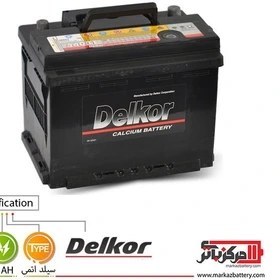 تصویر باطری دلکور 50 آمپر delkor battery