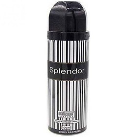 تصویر اسپری مردانه سریس مدل اسپلندور ۲۰۰ میل اصل ا SERIS Splendor Spray For Men 200ml SERIS Splendor Spray For Men 200ml