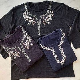 تصویر بلوز موهر گلدوزی 