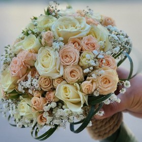 تصویر دسته گل عروس کد 1 