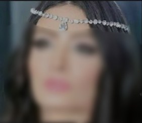 تصویر ریسه پیشانی تک نگین پیشانی بند اکسسوری پیشانی