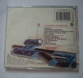 تصویر آلبوم موسیقی آرت راک Radiohead 1997 برنده جایزه Grammy Radiohead 1997 Music CD