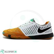 تصویر کفش فوتسال نایکی لونارگتو سایز ۴۰ تا ۴۵ رنگ آبی و سفید 