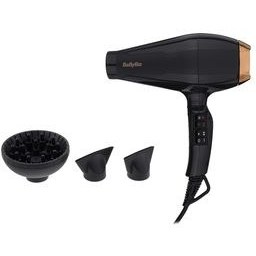 تصویر سشوار حرفه ای بابیلیس مدل 6719DE بابلیس مشکی BaByliss 6719DE Hair Dryer