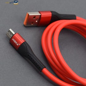 تصویر کابل تبدیل USB به میکرو USB هیسکا مدل LX301 طول 1 متر ا Hiska LX301 USB to micro USB cable Hiska LX301 USB to micro USB cable