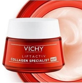 تصویر Vichy ضد چین و چروک کرم تقویت کلاژن پوست حساس 50 میلی لیتر 