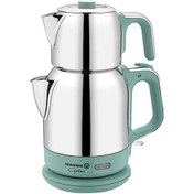 تصویر چای ساز کرکماز مدل A331 ظرفیت ۱.۷ لیتر با کتری استیل 