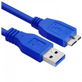 تصویر کابل هارد اکسترنال K-NET USB 3.0 مدل K-OC900 طول 0.6 متر - رنگ آبی 