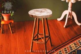 تصویر چهارپایه چوبی آسانا 