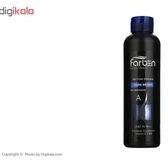 تصویر شامپو رنگ موی مردانه قهوه ای تیره فاربن 300 میل Farben Dark Brown Hair Color Shampoo
