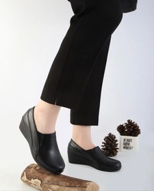 تصویر کفش چرم کد371 