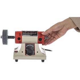 تصویر دستگاه پولیش محک مدل PG-125 با قدرت ۴۸۰ وات و خرطومی 