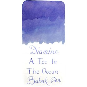 تصویر جوهر خودنویس دیامین یک انگشت پا در اقیانوس DIAMINE INK A Toe In The Ocean 