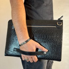 تصویر کیف فولدری دن چرم طبیعی 