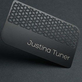 تصویر کارت ویزیت Justina 