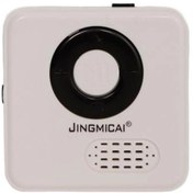 تصویر پخش کننده موسیقی موزیک پلیر مدل JM-B12 بلوتوث دار/سفید و مشکی 