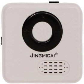 تصویر پخش کننده موسیقی موزیک پلیر مدل JM-B12 بلوتوث دار/سفید و مشکی 