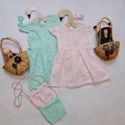 تصویر سارافون مجلسی ۳ تکه دخترانه 