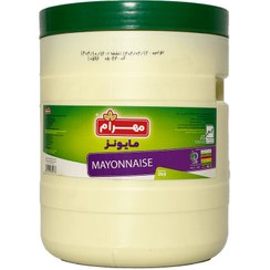 تصویر سس مایونز کم چرب 8 کیلویی مهرام دبه 
